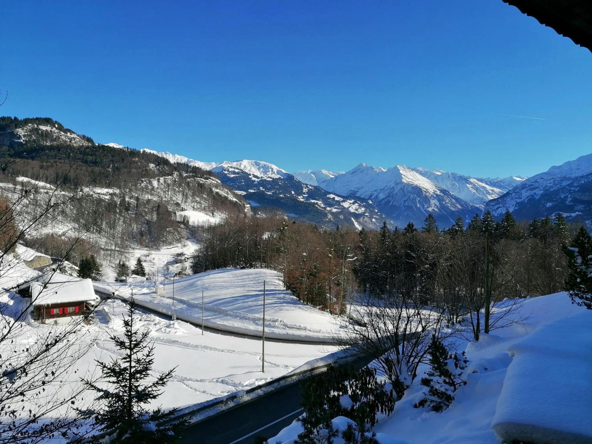 Gemuetliche Fewo Mit Sauna Inmitten Der Berge 迈林根 外观 照片