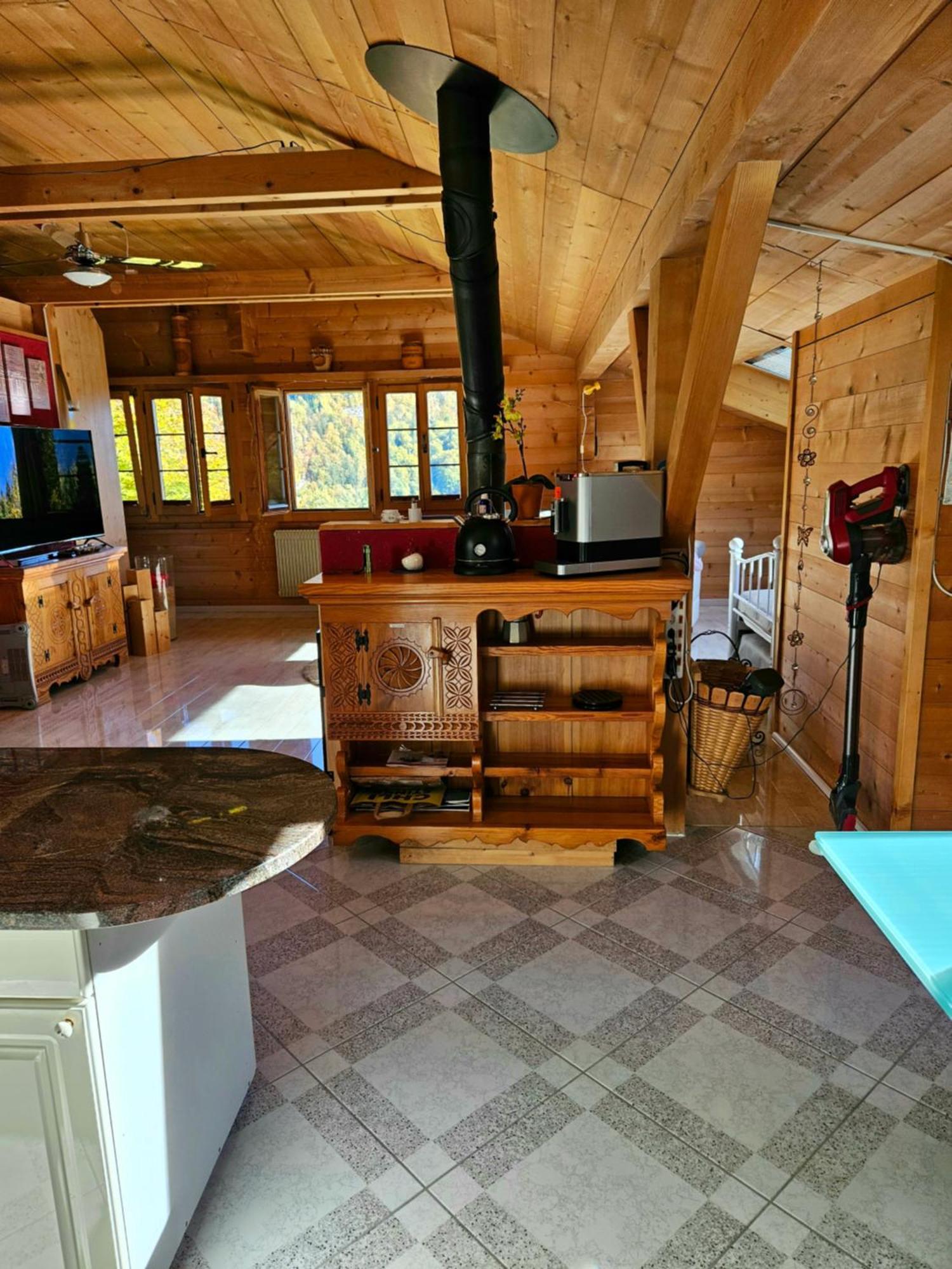 Gemuetliche Fewo Mit Sauna Inmitten Der Berge 迈林根 外观 照片
