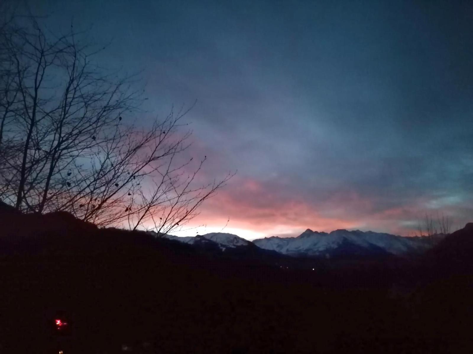 Gemuetliche Fewo Mit Sauna Inmitten Der Berge 迈林根 外观 照片