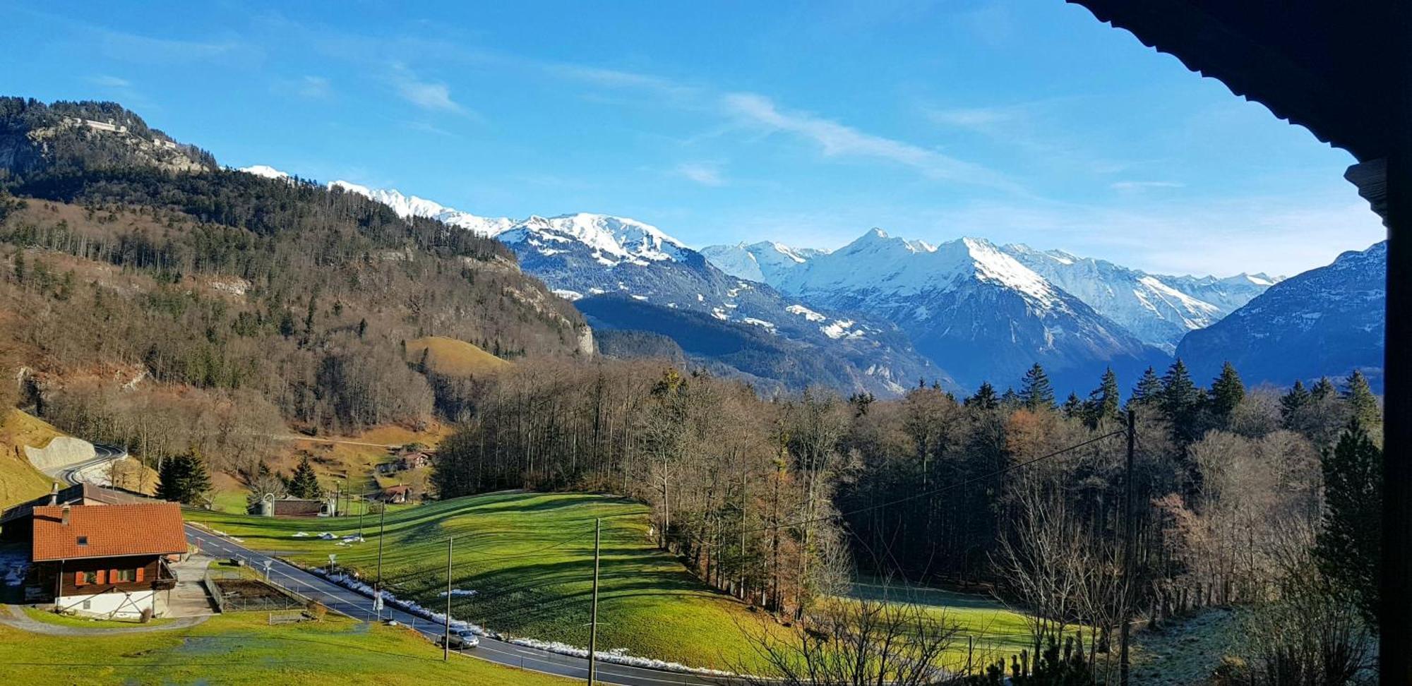 Gemuetliche Fewo Mit Sauna Inmitten Der Berge 迈林根 外观 照片
